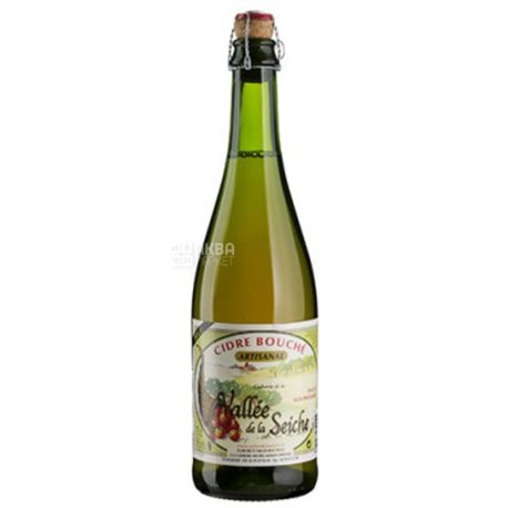 Cidre Brut Vallee de la Seiche, Сидр яблочный, 0,75 л