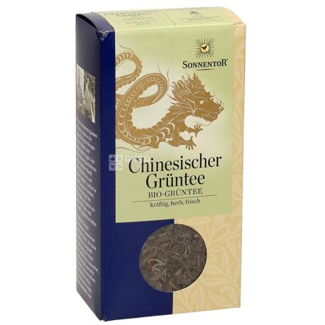 Sonnentor,Chinesischer Gruntee,100 г, Чай Соннентор , Китайский Файнест, зеленый