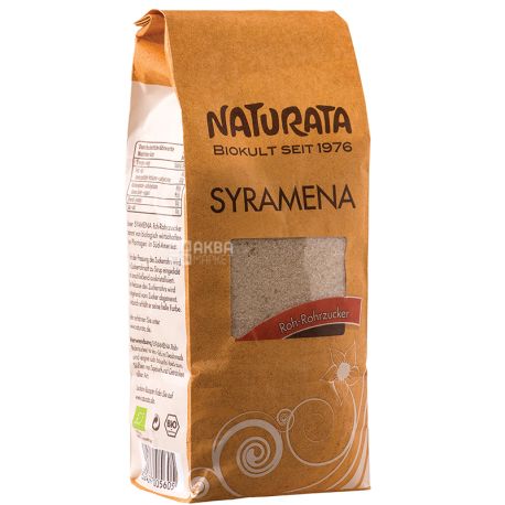 Naturata Syramena, 500 г, Цукор-пісок Натурата Сирамена, тростинний