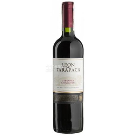 Tarapacа Cabernet Sauvignon Leon de Tarapaca, Вино червоне сухе, 0,75 л