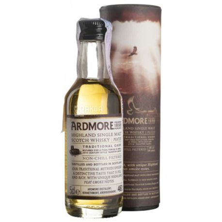 Ardmore Distillery Ardmore Traditional Cask Peated, Виски, 46 %, 0,05 л