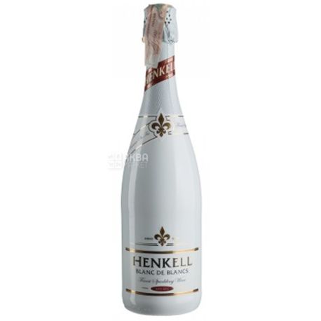 Henkell Blanc de Blancs, Вино игристое белое сухое, 750 мл