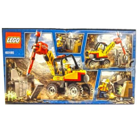LEGO, Конструктор Мощный горный разделитель, City, пластик, 127 деталей, для детей с 5 лет,