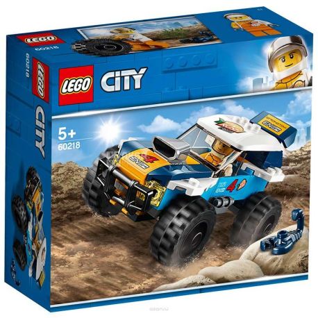 LEGO, Конструктор Гонки в пустыне, City, пластик, 75 деталей, для детей с 5 лет