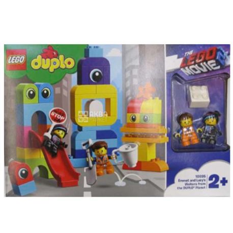 LEGO, Конструктор Гости Эммета и Люси, DUPLO, пластик, 53 деталей, для детей с 2-х лет