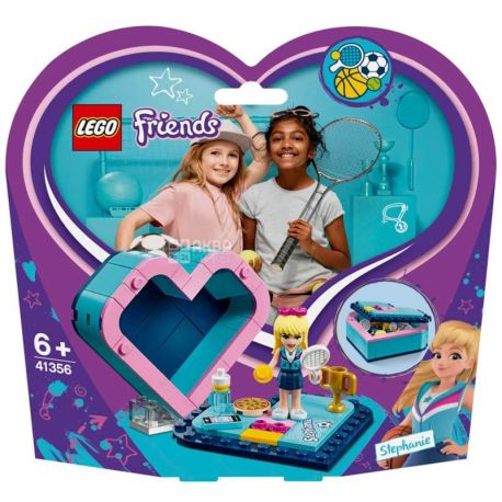 LEGO, Конструктор Шкатулка-сердце Стефани, Friends, пластик, 85 деталей, для детей с 6 лет