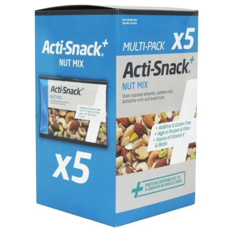 Acti-Snack, Nut Mix, 5x35 g