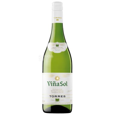 Torres, Vina Sol, Вино белое сухое, 0,75 л