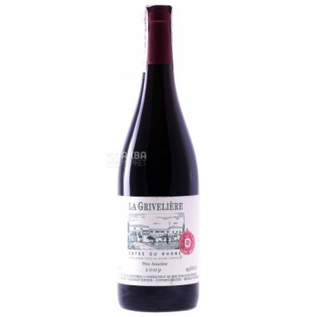 Brotte SA Cotes du Rhone La Griveliere Pere Anselme red, dry red wine, 0.75 l