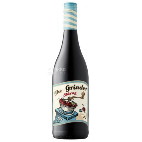 The Grinder Shiraz, Вино красное сухое, 0,75 л