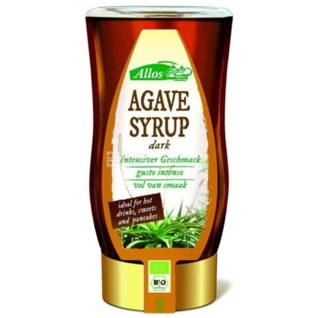 Allos, Agave Syrup, brown, organic, 250 ml