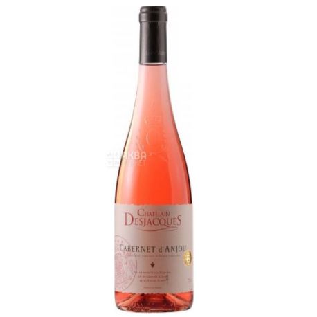 Chatelain Desjacques, Cabernet d'Anjou, Вино рожеве напівсолодке, 0,75 л