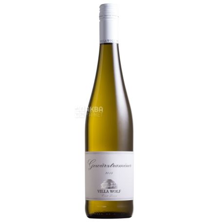 Gewurztraminer Villa Wolf, JLWolf, Semisweet white wine, 0.75 l