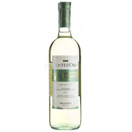 Ruffino, Ponte d'Oro Galestro, Вино белое сухое, 0,75 л