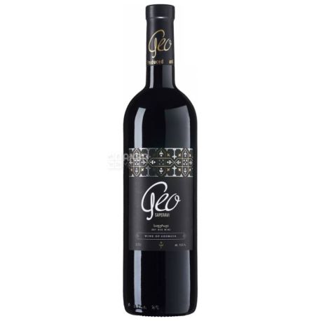 Geo, Saperavi, Вино красное сухое, 0,75 л 