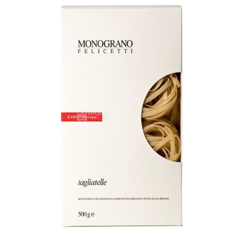 Felicetti Monograno, Тальятелле з пшениці Камут, 500г