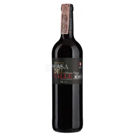 Bodegas Olarra, Seleccion Especial Hacienda Casa del Valle, Вино красное сухое, 0,75 л