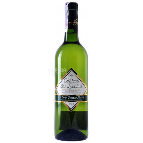 Chateau des Leotins, Blanc, Вино біле сухе, 0,75 л