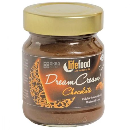 Lifefood, Raw Chocolate Cream-Pasta with Almonds Organic, 150 g