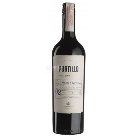 Portillo, Cabernet Sauvignon, Вино красное сухое, 0,75 л 