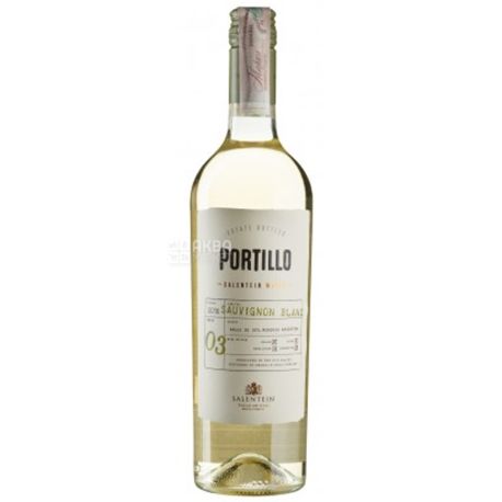 Salentein, Portillo Sauvignon Blanc, Вино біле сухе, 0,75 л