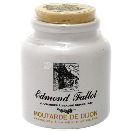 Edmond Fallot, Dijon mustard in a clay jug, 250 g