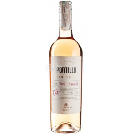 Portillo Rose-Malbec, Salentein, Dry Rose Wine, 0.75 L