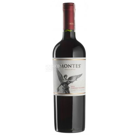 Cabernet Sauvignon Reserva, Montes, Вино червоне сухе, 0,75 л