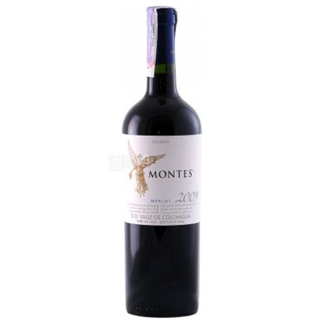 Merlot Reserva, Montes, Вино червоне сухе, 0,75 л