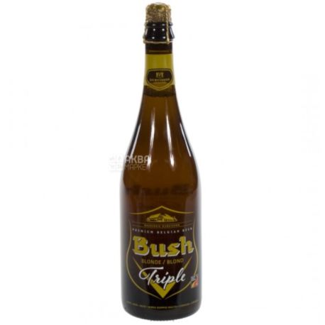 Dubuisson Bush Blond Tripel, Beer, 0.75 L