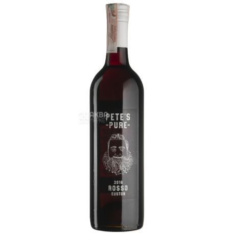 Pete’s Pure Rosso, Вино червоне сухе, 0,75 л
