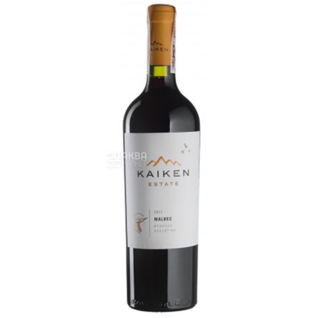 Kaiken, Malbec, Dry red wine, 0.75 L