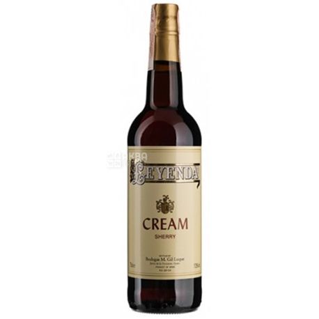 Valdespino, Cream Leyenda, Вино белое сладкое, 0,75 л