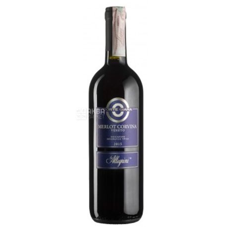 Corte Giara, Merlot Corvina, Вино червоне сухе, 0,75 л