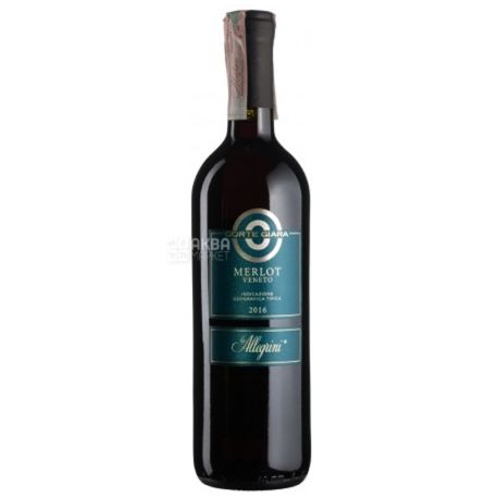 Corte Giara, Вино красное сухое, Merlot Corvina, 0,75 л 