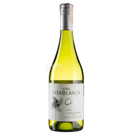 Casablanca, Dry white wine, Chardonnay Cefiro, 750 ml