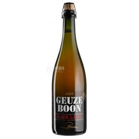 Brouwerij Boon, Пиво ламбик Oude Geuze Boon Black Label Edition, 0,75 л