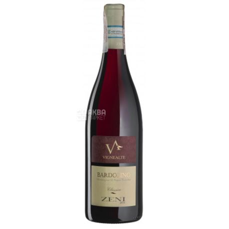 Zeni, Вино червоне сухе, Bardolino Classico Vigne Alte, 0,75 л