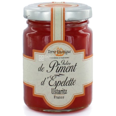 Terre Exotique, Желе из перца чили Espelette из Устариц, 100 г