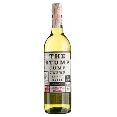 d'Arenberg, Stump Jump White, Вино біле сухе, 0,75 л