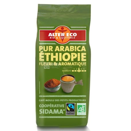 Alter Eco, Organic Ground Coffee Ethiopia, 260 g