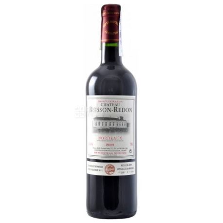 Chateau Buisson Redon, Вино красное сухое Bordeaux, 0,75 л