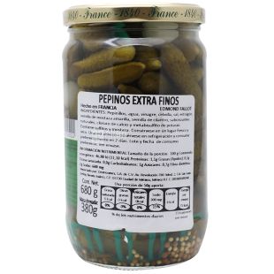 Edmond Fallot, Корнишоны консервированные, 380 г 