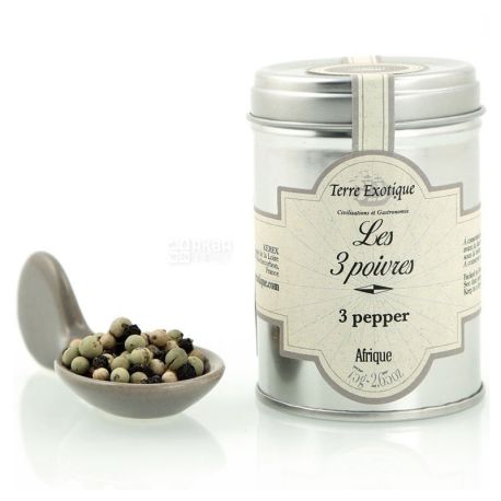 Terre Exotique, Mix of Three Peppers, 75 g