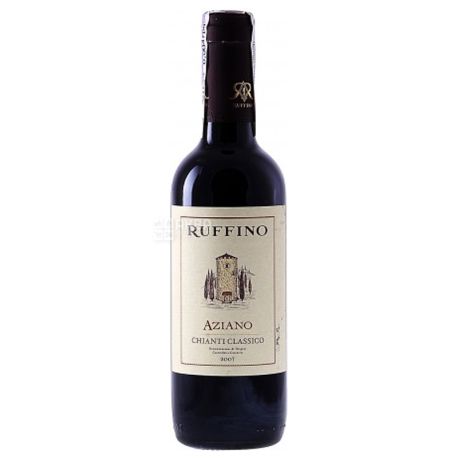 Aziano Chianti Classico, Ruffino, Вино червоне сухе, 0,375 л