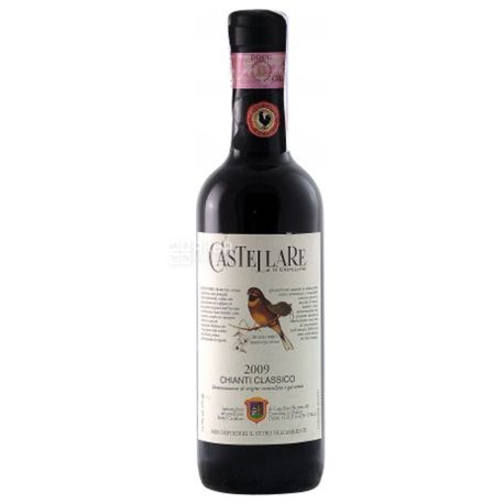 Chianti Classico, Castellare di Castellina, Вино красное сухое, 0,375 л