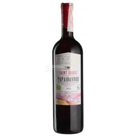 Saint George Agiorgitiko, Estate Papaioannou, Вино красное сухое, 0,75 л