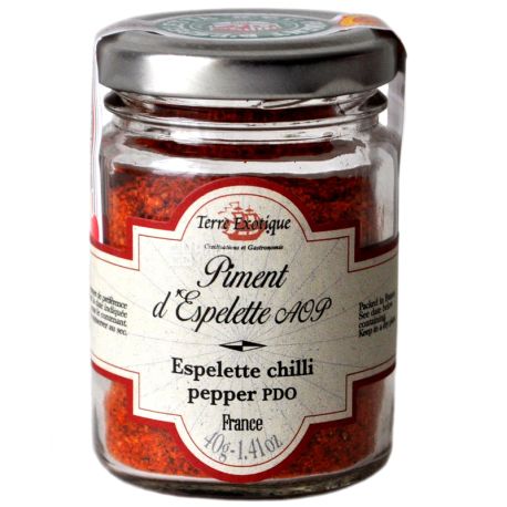 Terre Exotique, Pepper Chilli with Espelette, 40 g