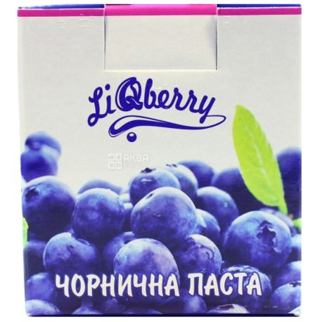 Liqberry, Organic Blueberry Paste, 550 ml