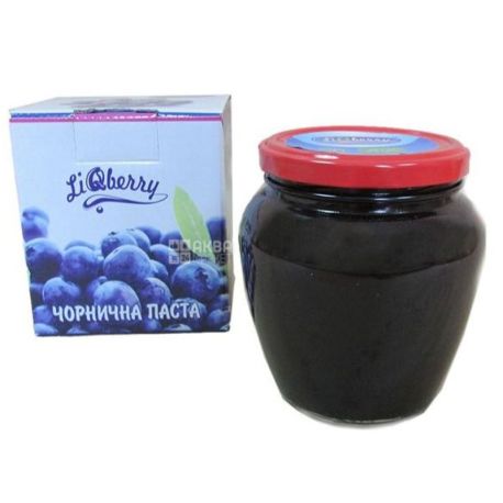 Liqberry, Organic Blueberry Paste, 550 ml